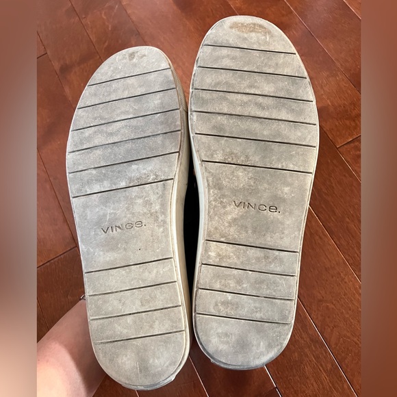 Vince Blair Perforated Black Slip on Sneaker Size 8 - Picture 2 of 7